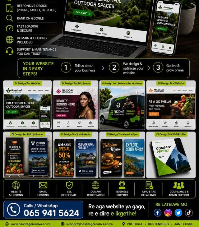 Your website in 3 steps campaign